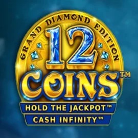 12 Coins Grand Diamond Edition game by Wazdan – logo hosted on Spinjoys Casino