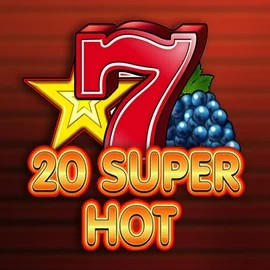 Slots logo of 20 Super Hot from Amusnet Interactive at Spinjoys Casino
