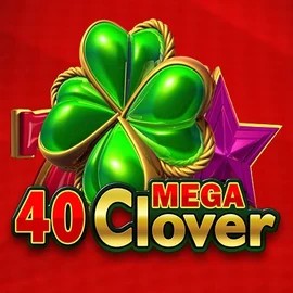 40 Mega Clover by Amusnet Interactive, showcased at spinjoyy.com – game logo