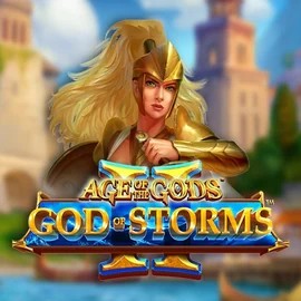 Age Of The Gods: God Of Storms 2 by Playtech, showcased at spinjoyy.com – game logo