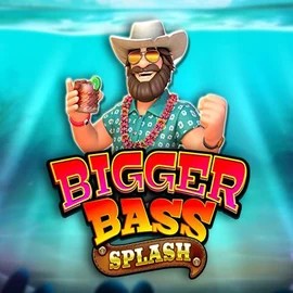 Bigger Bass Splash game by Pragmatic Play – logo hosted on Spinjoys Casino