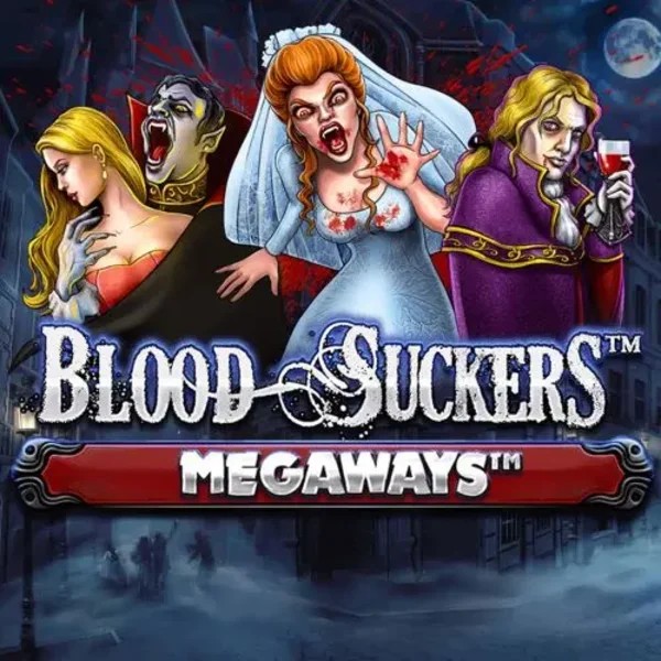 Blood Suckers Megaways slot visual from Red Tiger Gaming available on spinjoyy.com