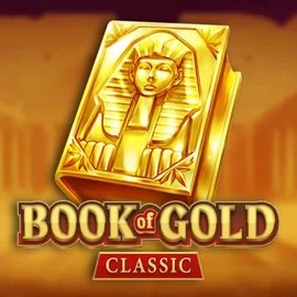 Book of Gold Classic logo by Playson at Spinjoys Casino