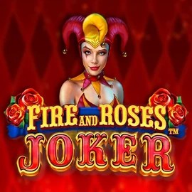 Fire and Roses Joker logo by Triple Edge Studios at Spinjoys Casino
