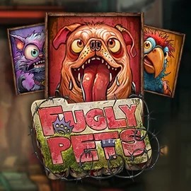 Fugly Pets logo by Stakelogic at Spinjoys Casino