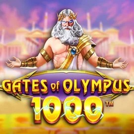 Gates of Olympus 1000 game by Pragmatic Play – logo hosted on Spinjoys Casino