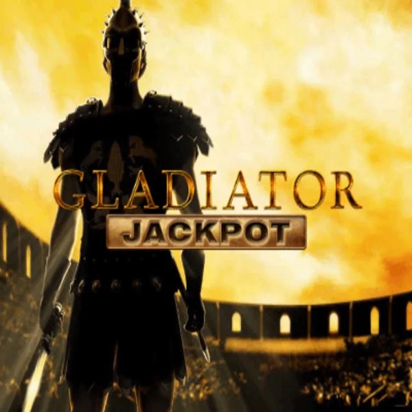 Gladiator Jackpot logo – Slots by Playtech at Spinjoys Casino
