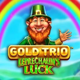 Gold Trio Leprechaun's Luck by Playtech, showcased at spinjoyy.com – game logo