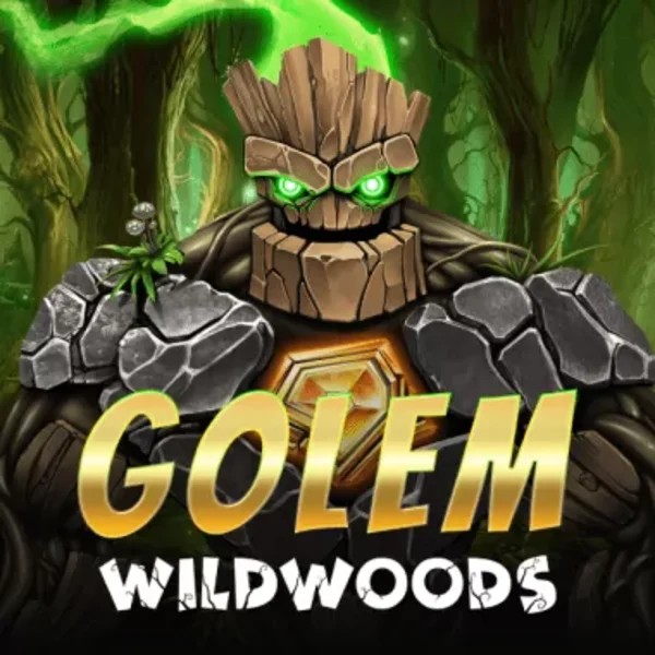 Golem Wildwoods logo – Slots by BF Games at Spinjoys Casino