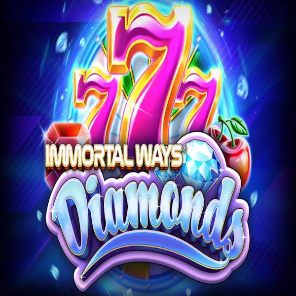 Immortal Ways Diamonds online game logo by RubyPlay on spinjoyy.com