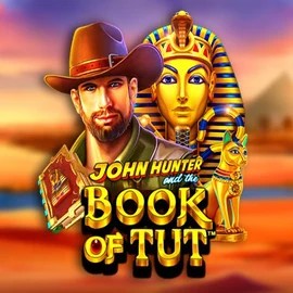 John Hunter and the Book of Tut online game logo by Pragmatic Play on spinjoyy.com