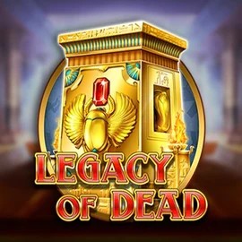 Legacy of Dead logo by Play'n GO Spinjoys Casino