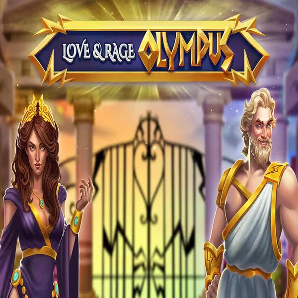 Slots logo of Love and Rage Olympus from Greentube at Spinjoys Casino