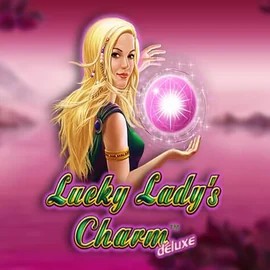 Lucky Ladys Charm Deluxe by Greentube, showcased at spinjoyy.com – game logo