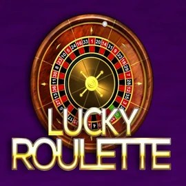 Lucky Roulette slot visual from Belatra Games available on spinjoyy.com