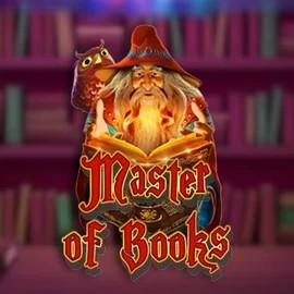 Official Slots logo: Master of Books by Swintt at Spinjoys Casino