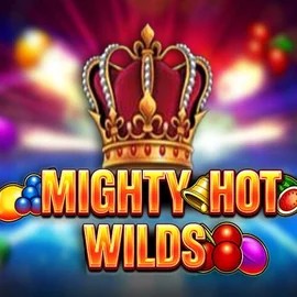 Mighty Hot Wilds logo by Inspired Gaming Spinjoys Casino