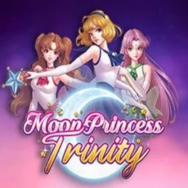 Moon Princess Trinity online game logo by Play'n GO on spinjoyy.com