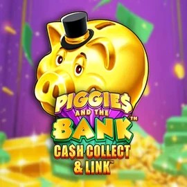 Piggies And The Bank Cash Collect & Link online game logo by Origins on spinjoyy.com