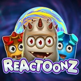 Try Reactoonz slot by Play'n GO on spinjoyy.com – logo image