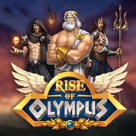 Rise of Olympus game by Play'n GO – logo hosted on Spinjoys Casino