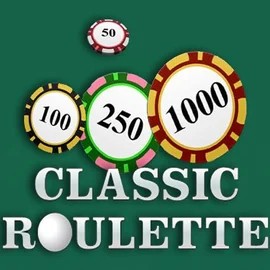 Roulette logo by OneTouch Games at Spinjoys Casino
