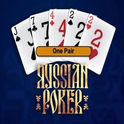 Russian Poker slot icon by OneTouch Games, available at Spinjoys Casino