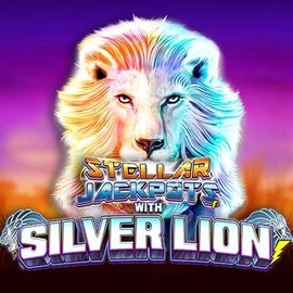 Stellar Jackpots with Silver Lion – slot by Lightning Box Game, featured at spinjoyy.com