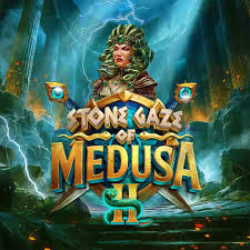 Stone Gaze of Medusa 2 by Stakelogic, showcased at spinjoyy.com – game logo