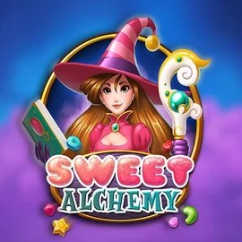 Sweet Alchemy logo – Slots by Play'n GO at Spinjoys Casino